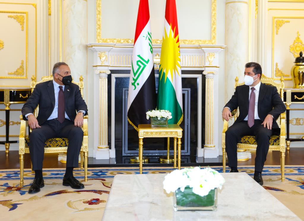 سەرۆک وەزیرانی هەرێمی کوردستان  پێشوازی لە سەرۆک وەزیرانی عێراق دەکات